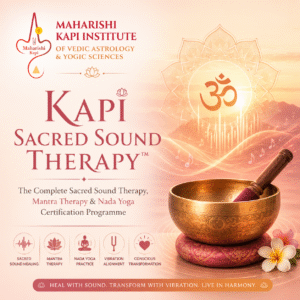 Kapi Sacred Sound Therapy - Mantra Therapy & Nada Yoga Programme