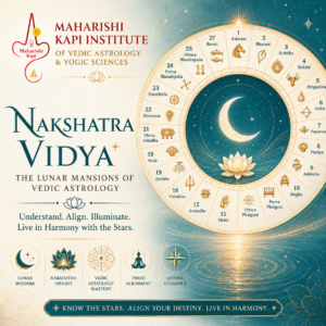 Nakshatra Vidya – The Lunar Mansions of Vedic Astrology