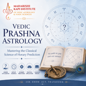 Vedic Prashna Astrology - Mastering the Classical Science of Horary Prediction