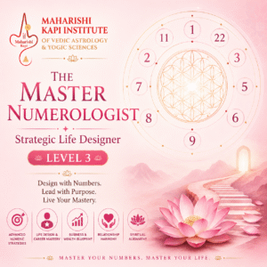 The Master Numerologist : Strategic Life designer - Level 3