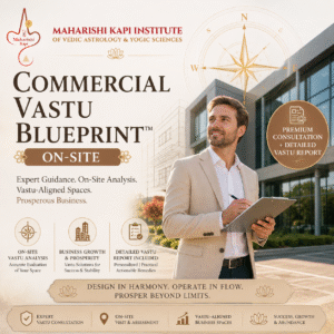 Commercial Vastu Blueprint™ – On-Site