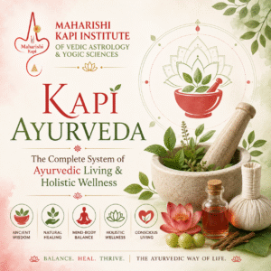Kapi Ayurveda - The Complete System of Ayurvedic Living & Holistic Wellness
